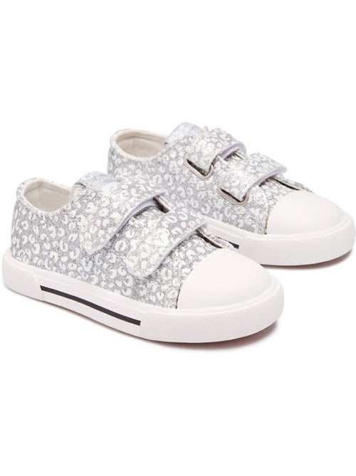 Zapatillas conguitos canvas glitter - Kiabi