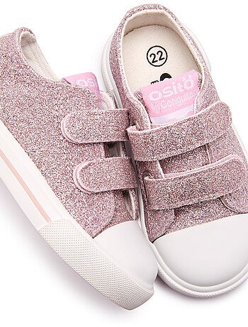 Zapatillas conguitos canvas glitter
