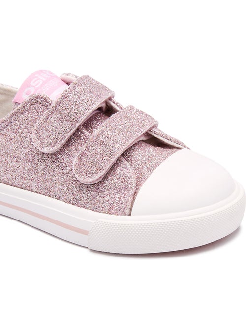 Zapatillas conguitos canvas glitter - Kiabi