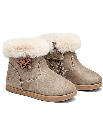 Zapatillas conguitos corazón leopardo