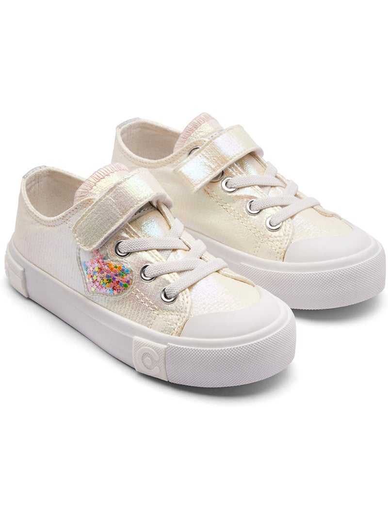 Zapatillas Conguitos Corazones Oro - Kiabi