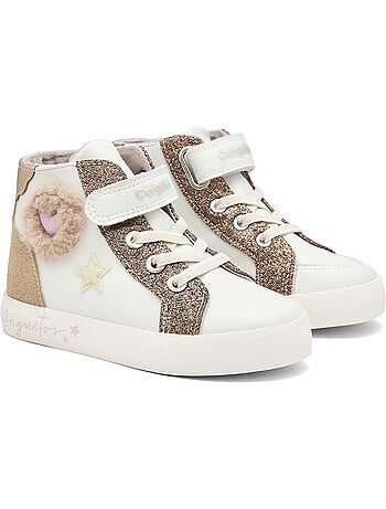Zapatillas conguitos corazones pelo