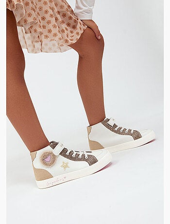Zapatillas conguitos corazones pelo