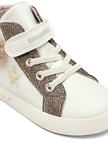 Zapatillas conguitos corazones pelo