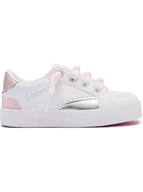 Zapatillas conguitos detalles brillantes - Kiabi Zapatillas conguitos detalles brillantes - Kiabi