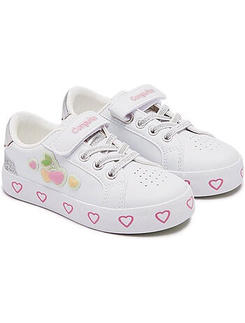 Zapatillas conguitos detalles corazón