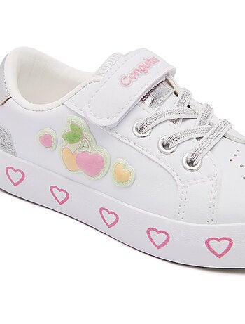 Zapatillas conguitos detalles corazón