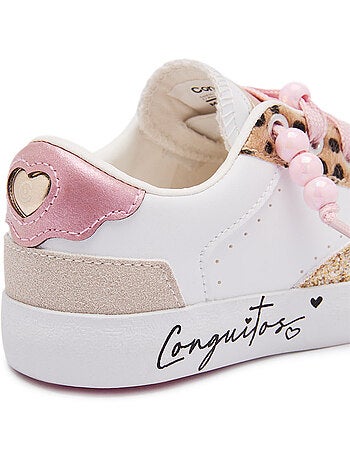 Zapatillas conguitos estampado animal