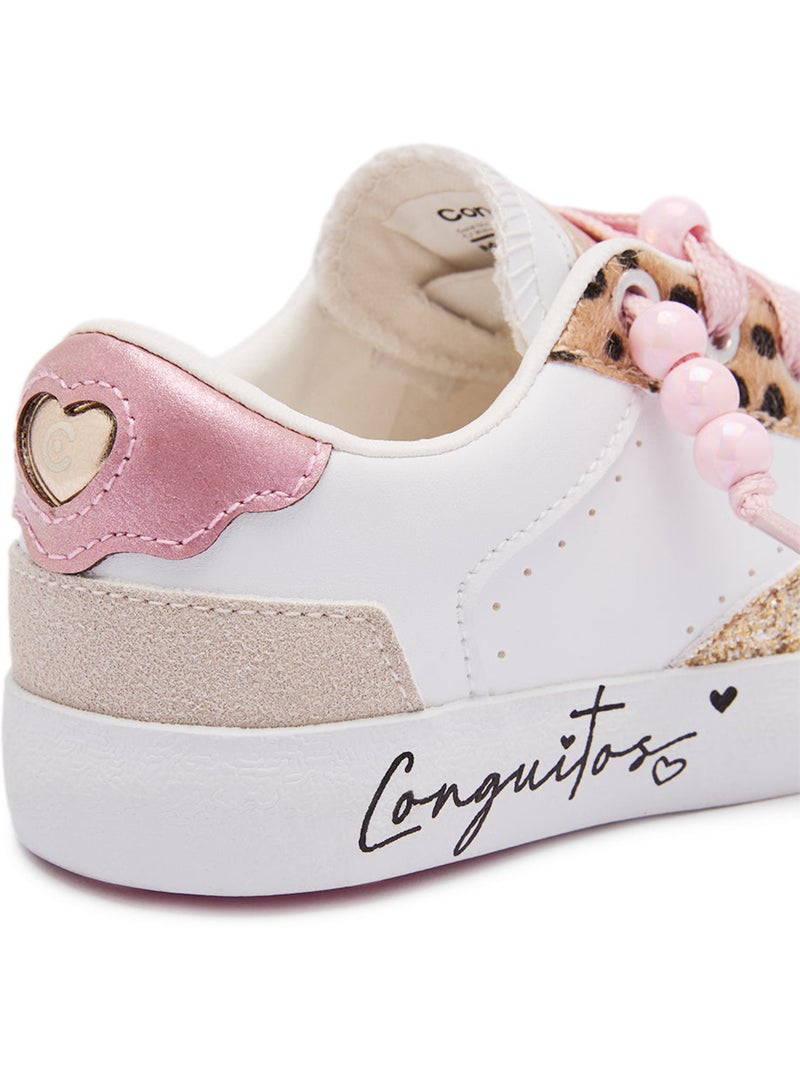 Zapatillas conguitos estampado animal Negro Marrón Negro - Kiabi