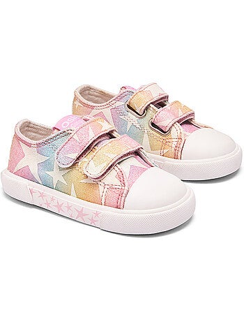 Zapatillas conguitos estampado estrellas bebés