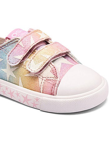 Zapatillas conguitos estampado estrellas bebés
