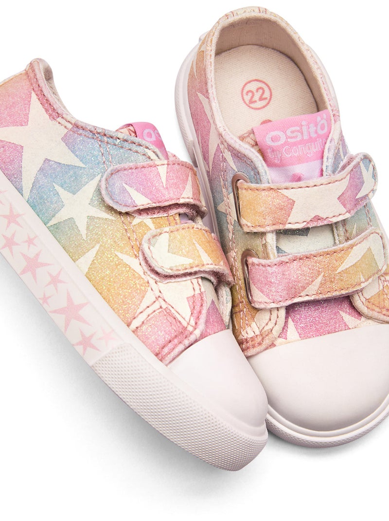 Zapatillas Conguitos Estampado Estrellas Bebés Multicolor - Kiabi