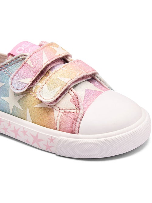 Zapatillas conguitos estampado estrellas bebés - Kiabi Zapatillas conguitos estampado estrellas bebés - Kiabi
