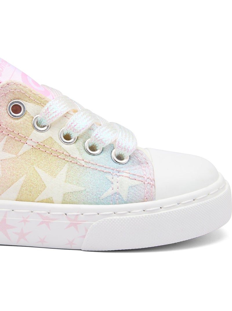 Zapatillas conguitos estampado estrellas brillo Multicolor - Kiabi