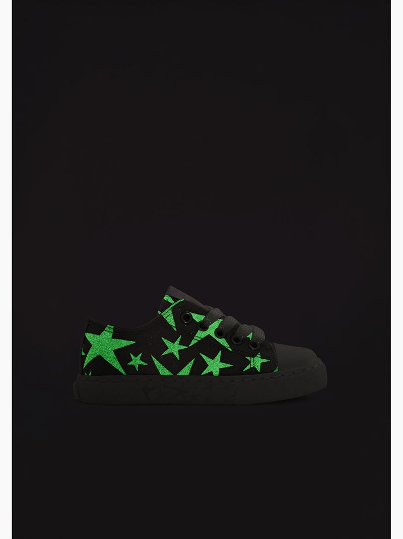Zapatillas conguitos estampado estrellas brillo Multicolor - Kiabi