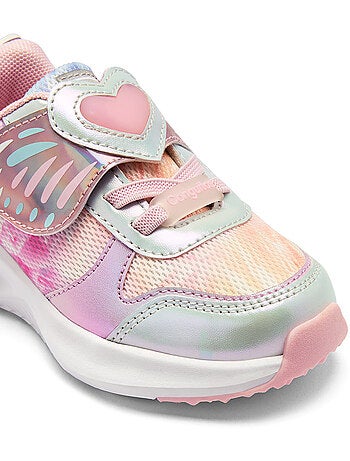 Zapatillas conguitos estampado mariposa
