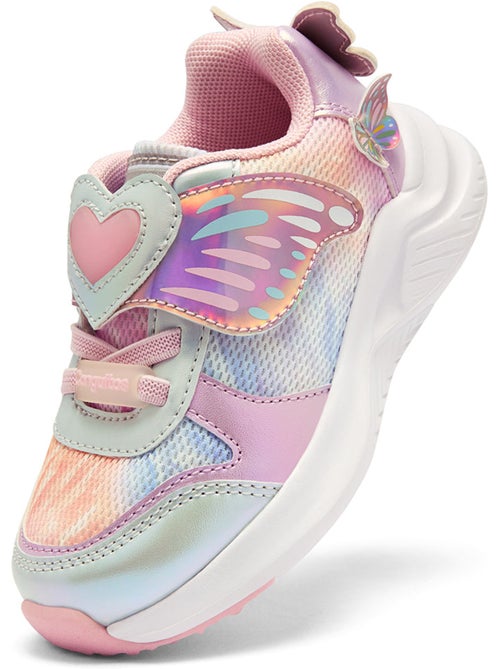 Zapatillas conguitos estampado mariposa - Kiabi