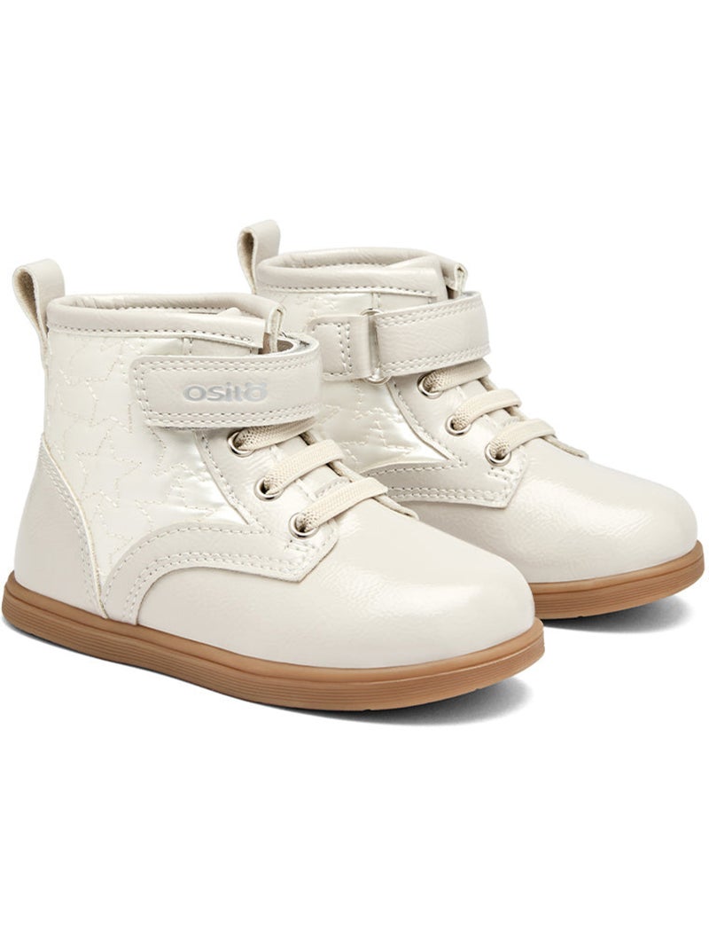 Zapatillas conguitos estrella Beige - Kiabi