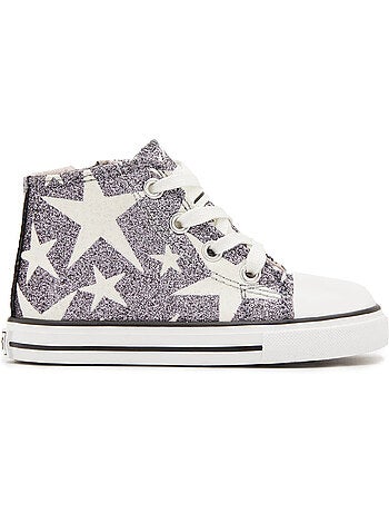 Zapatillas conguitos estrellas glitter