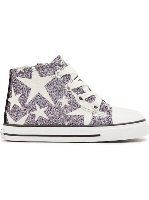 Zapatillas conguitos estrellas glitter - Kiabi