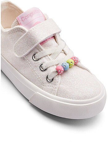 Zapatillas conguitos gliiter cuentas