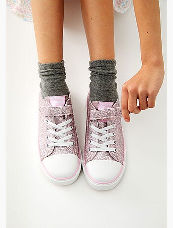 Zapatillas conguitos glitter canvas