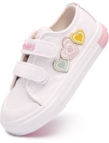 Zapatillas conguitos glitter corazones
