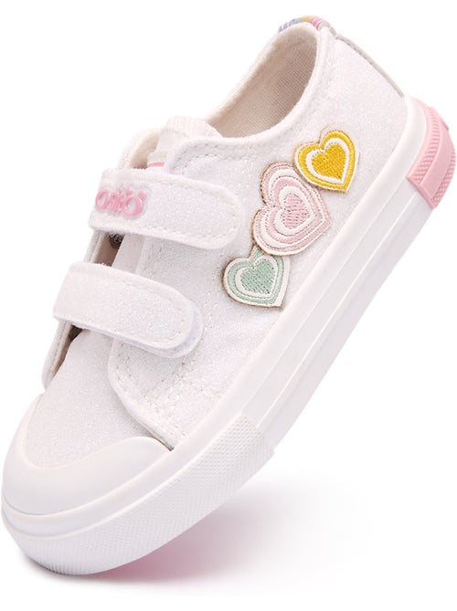 Zapatillas conguitos glitter corazones - Kiabi