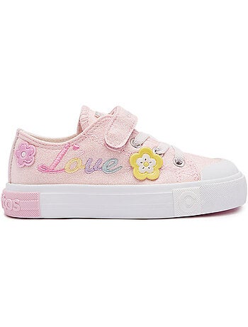 Zapatillas conguitos glitter floral