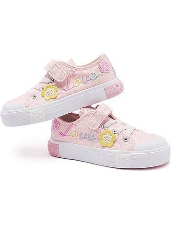 Zapatillas conguitos glitter floral