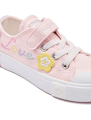 Zapatillas conguitos glitter floral