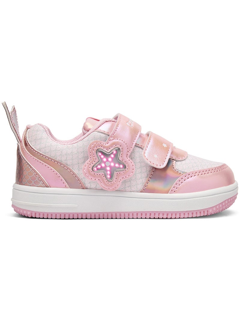 Zapatillas Conguitos Glitter Luces Estrella Rosa - Kiabi