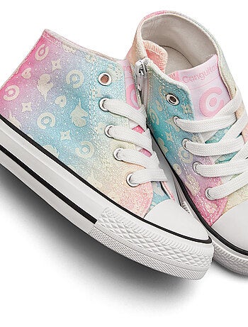 Zapatillas conguitos glitter unicornio