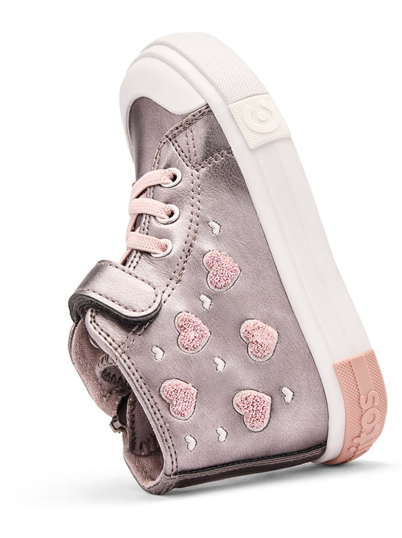 Zapatillas Conguitos Heart Gris - Kiabi