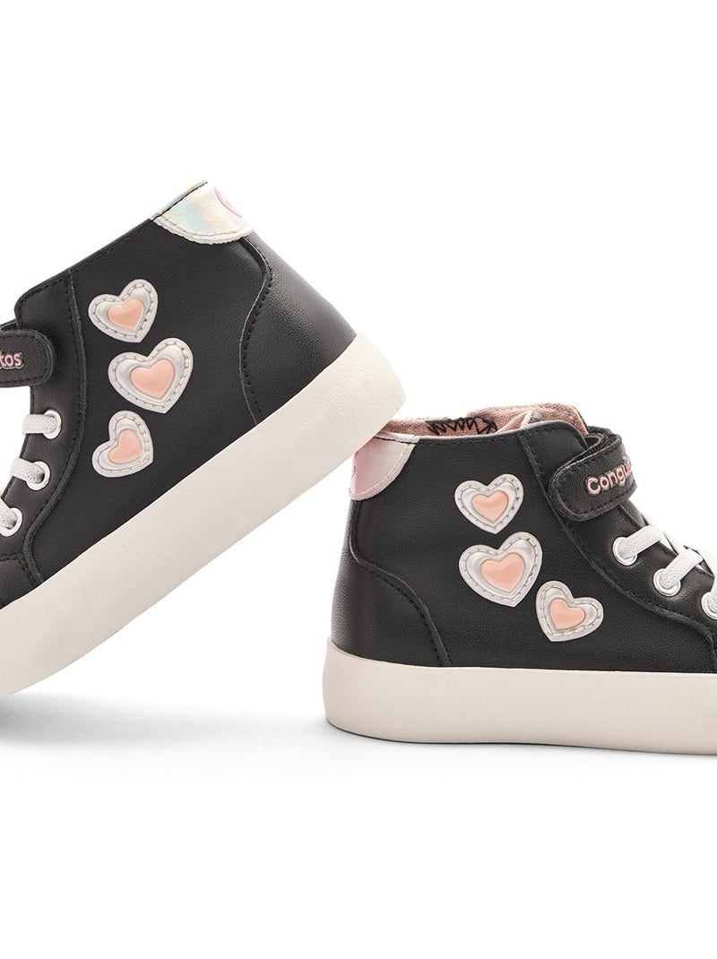 Zapatillas conguitos heart Negro Negro - Kiabi
