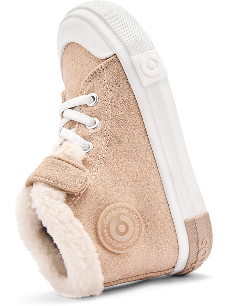 Zapatillas Conguitos High Altas Beige - Kiabi