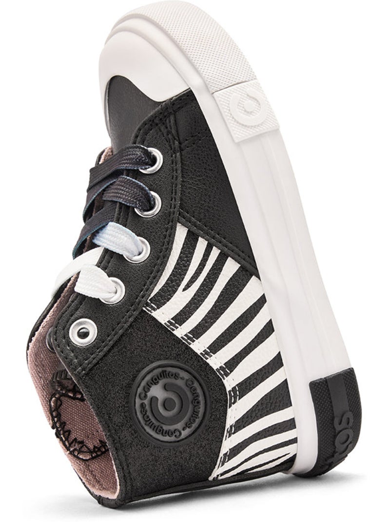 Zapatillas conguitos high altas Negro Negro - Kiabi
