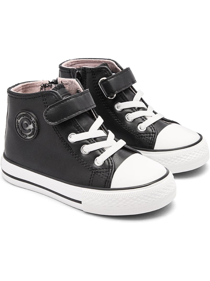 Zapatillas Conguitos High Negro - Kiabi