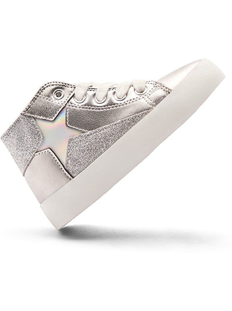 Zapatillas Conguitos High Plata - Kiabi