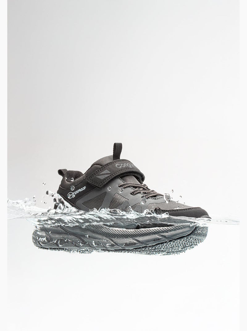 Zapatillas Conguitos Impermeables Gris - Kiabi