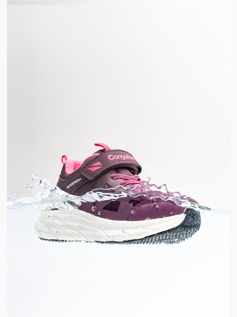 Zapatillas conguitos impermeables Malva lila - Kiabi