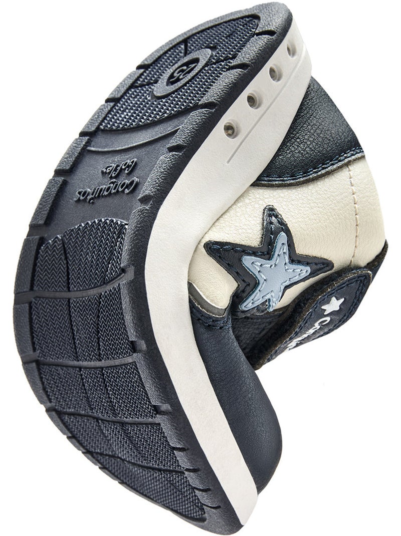 Zapatillas conguitos luces barefoot Azul marino - Kiabi