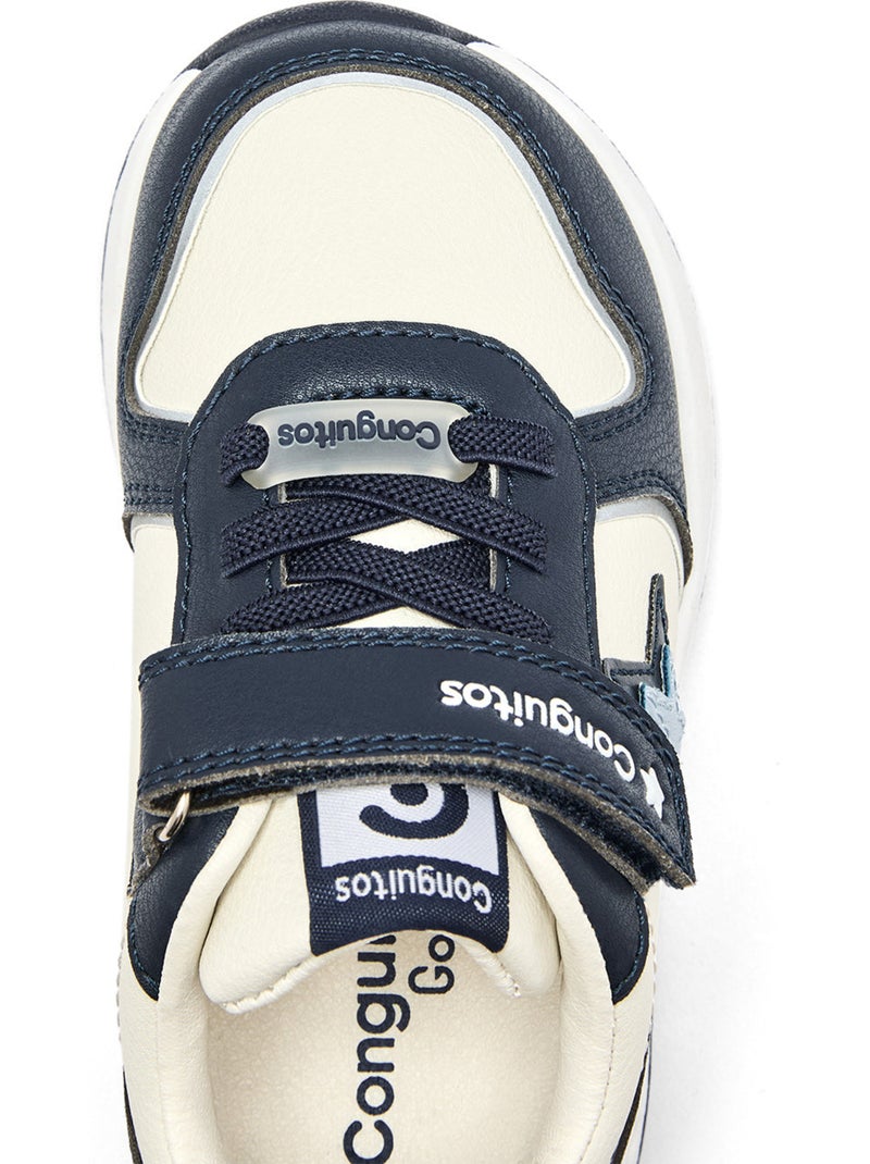 Zapatillas conguitos luces barefoot Azul marino - Kiabi