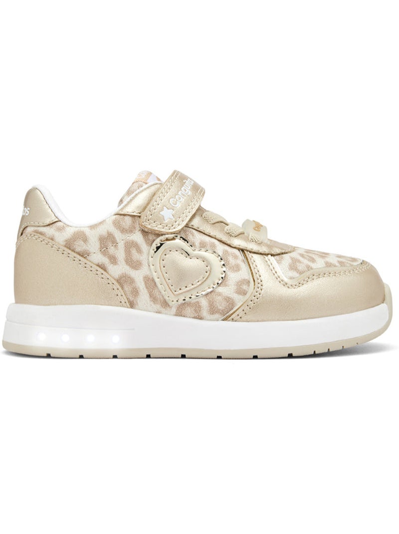 Zapatillas conguitos luces barefoot Oro - Kiabi