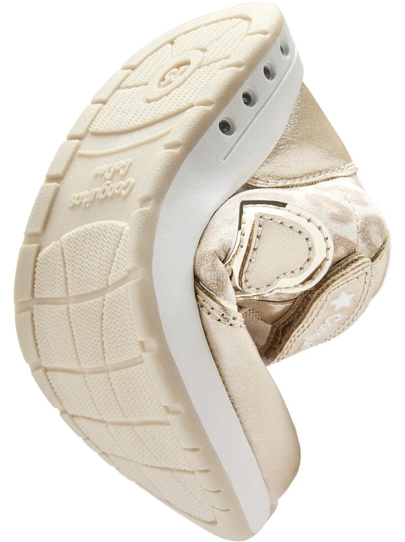 Zapatillas conguitos luces barefoot Oro - Kiabi
