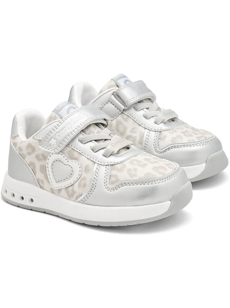 Zapatillas conguitos luces barefoot Plata - Kiabi