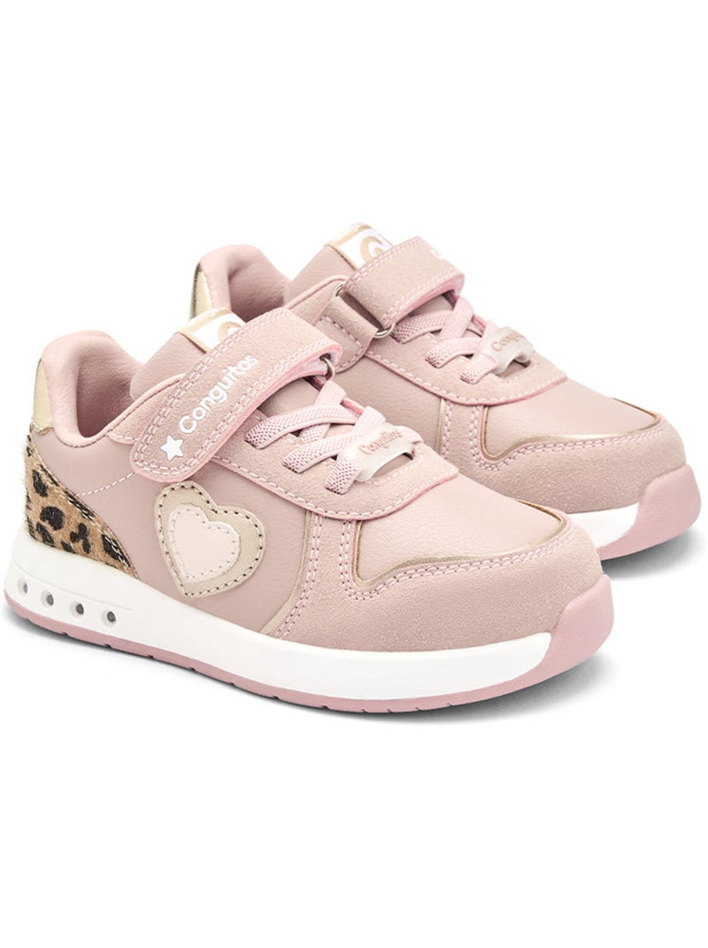 Zapatillas conguitos luces barefoot Rosa - Kiabi