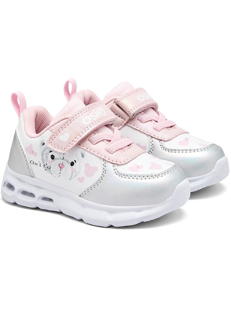 Zapatillas conguitos luces Blanco - Kiabi