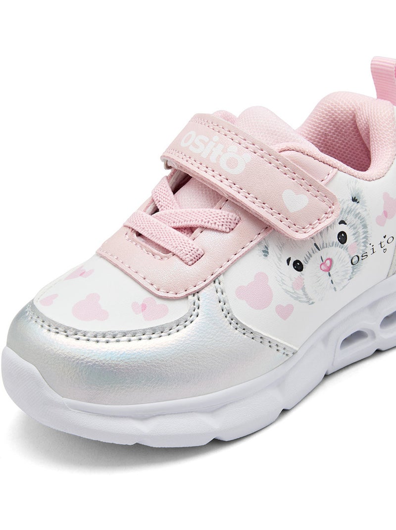 Zapatillas conguitos luces Blanco - Kiabi