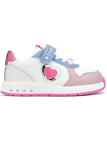 Zapatillas Conguitos Luces Corazón Barefoot Goflex